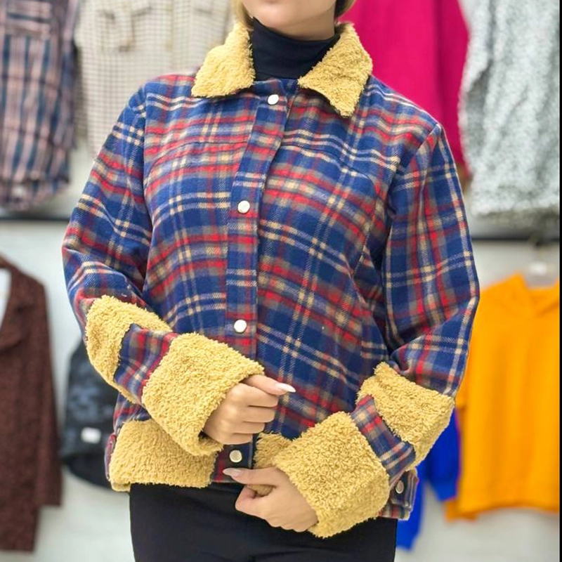 کت شکت چهارخانه داخل ببعی ( پک 3 عددی )