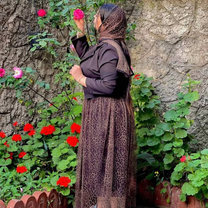 ست کت و دامن و شال پلنگی ( پک 2 عددی )