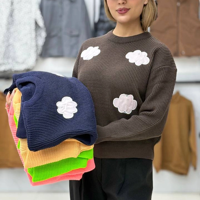 بلوز بافت ابر ( پک 5 عددی )