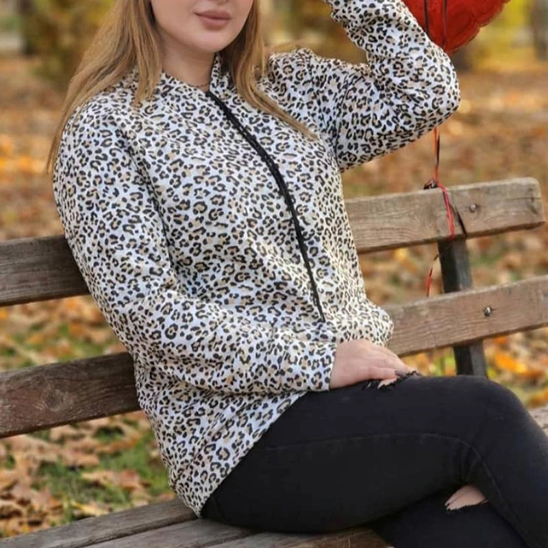 هودی لش پلنگی (پک 2 عددی)