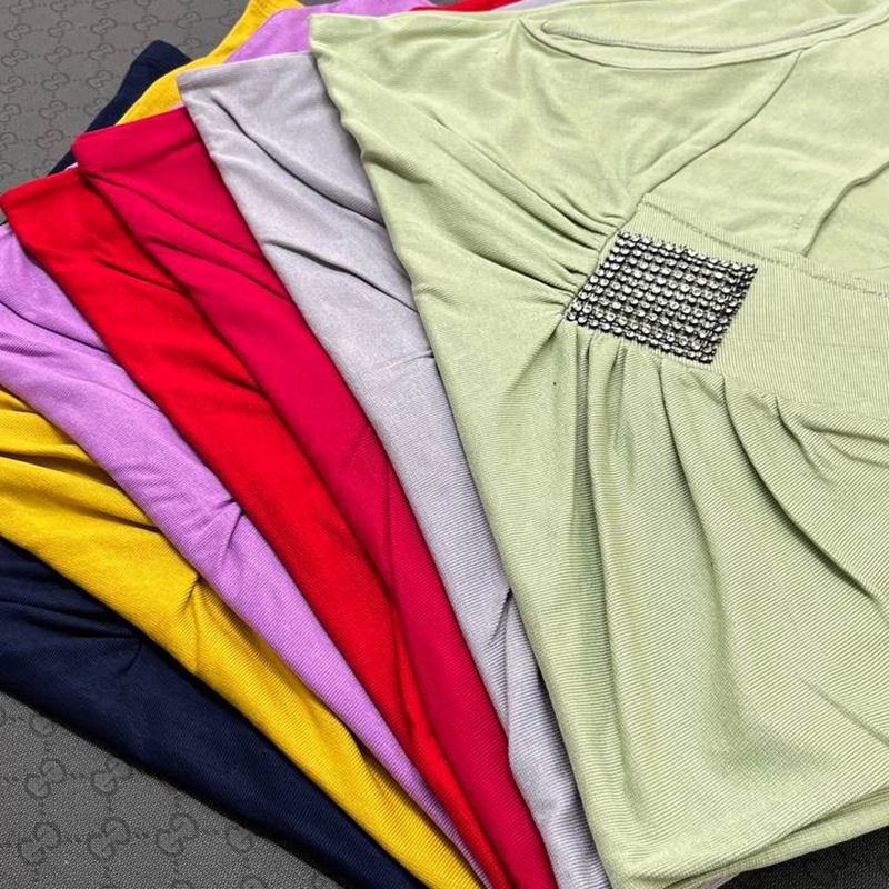 تاپ حلقه ای منجوق دوزی ( پک 4 عددی )