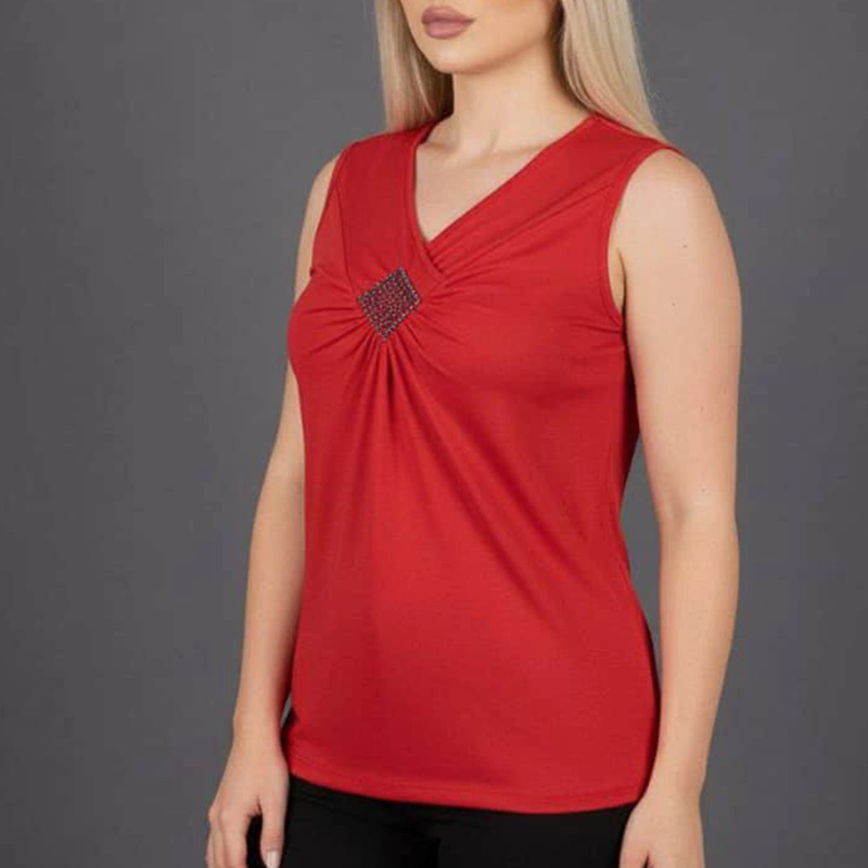 تاپ حلقه ای منجوق دوزی ( پک 4 عددی )