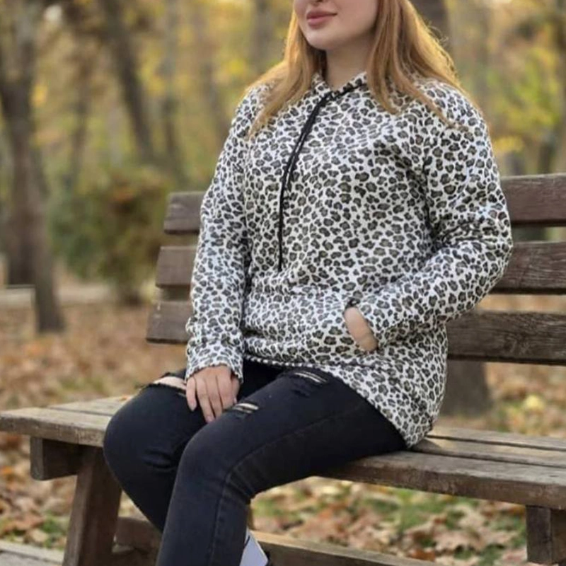 هودی لش پلنگی (پک 2 عددی)