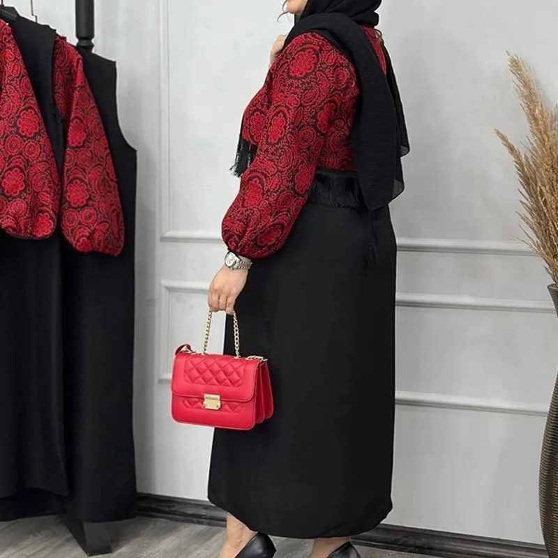 ست کت سارافن کمربند سارا ( پک 2 عددی )