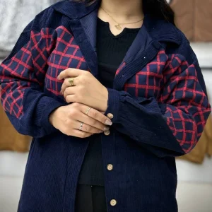 مانتو ترکیبی محوا ( پک 4 عددی )