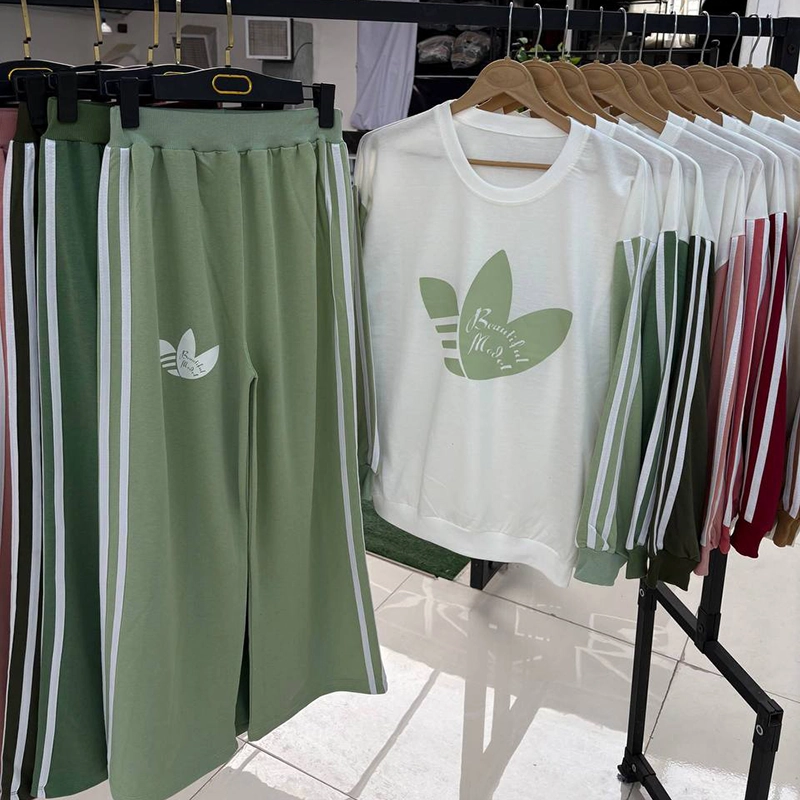 ست بلوز و شلوار آدیداس (پک 6 عددی)