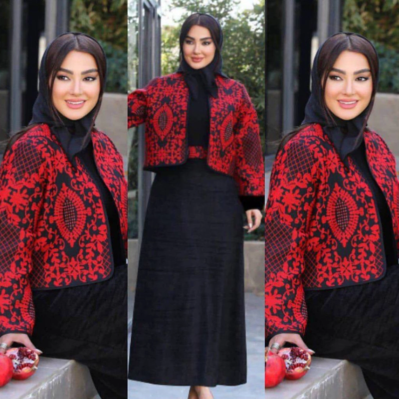 ست کت سارافن کمربند سارا ( پک 2 عددی )