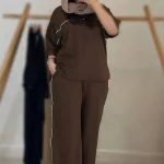 ست زیبای بلوز و شلوار روژان ( پک 3 عددی )