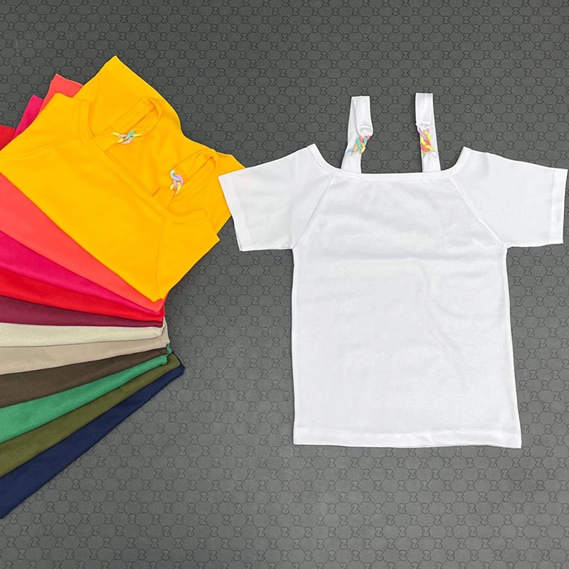 کراپ سرشانه کارتیر پاستیلی ( پک 6 عددی )