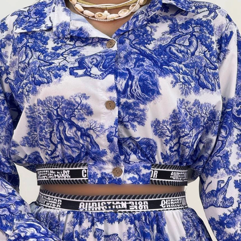 ست شومیز دامن دیور ( پک 2 عددی )