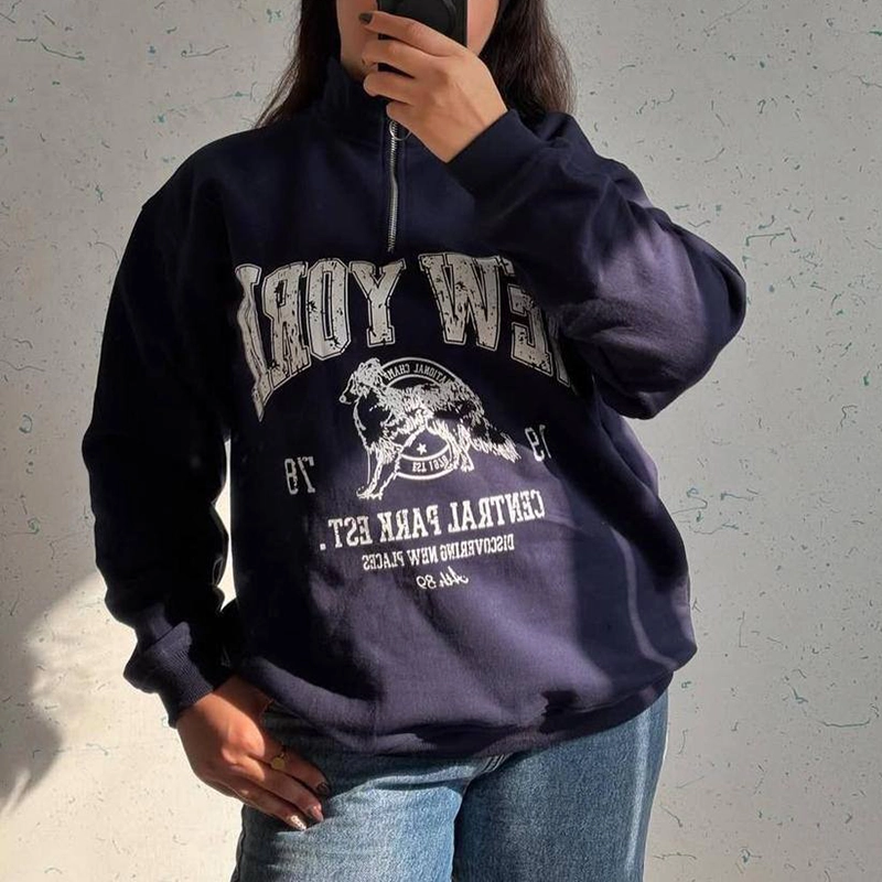 بلوز استین دار نیویورک ( پک 4 عددی )