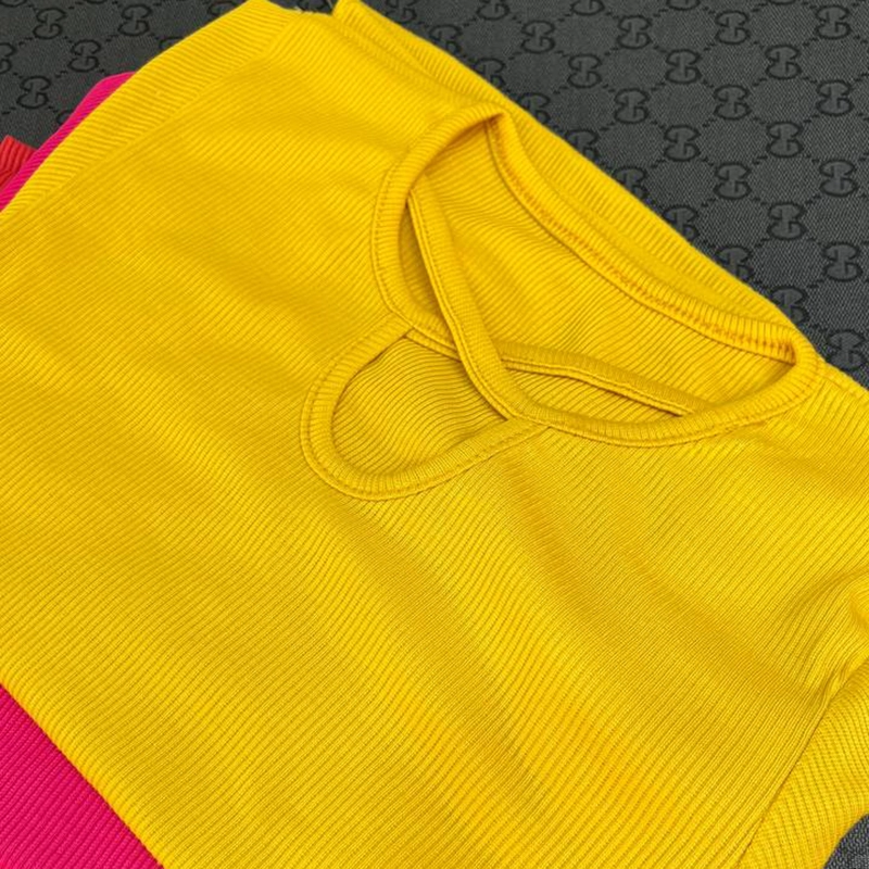 کراپ یقه ضربدری ( پک 6 عددی )