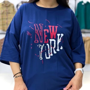 تیشرت باکسی نیویورک (پک 6 عددی)