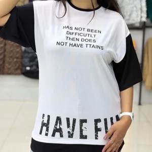 تیشرت قواره آزاد هوفان (پک 4 عددی)