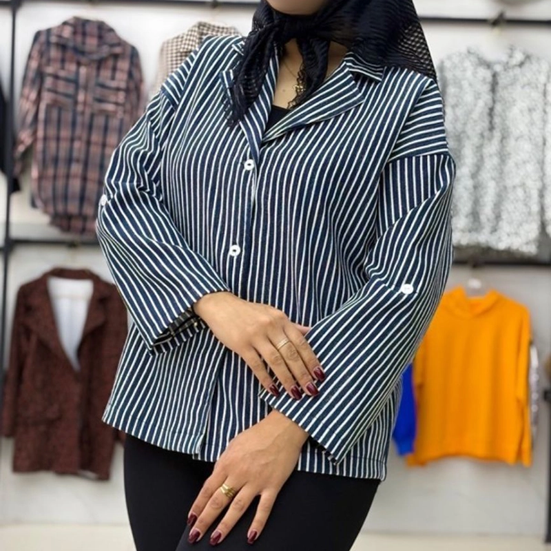 شومیز مانتویی دیپلمات (پک 4 عددی)