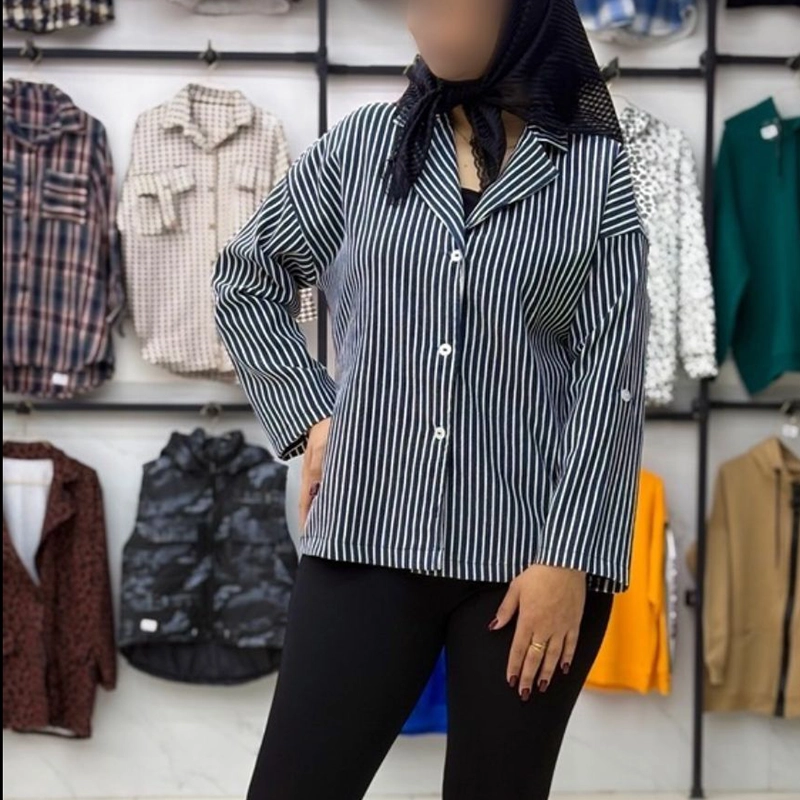 شومیز مانتویی دیپلمات (پک 4 عددی)