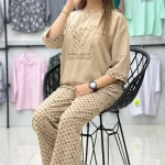 ست تیشرت و شلوار LV (پک 2 عددی)