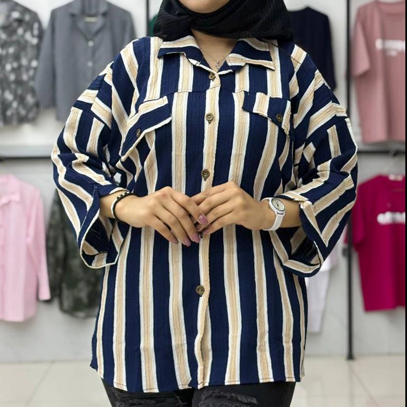 شومیز مانتویی کتایون (پک 3 عددی)