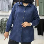 مانتو راه راه ژاکلین (پک 5 عددی)