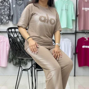 ست تیشرت و شلوار alo (پک 5 عددی)