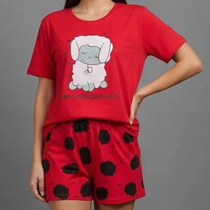 ست کراپ و شورتک ببعی (پک 6 عددی)