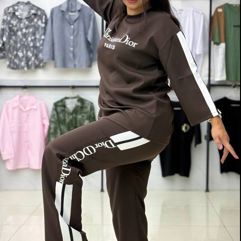 ست تیشرت و شلوار بگ دیور (پک 3 عددی)