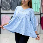 شومیز عروسکی گل گچی (پک 5 عددی)