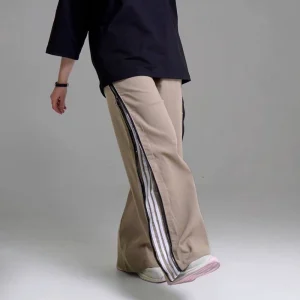 شلوار الناز بغل ۳نوار زیپدار (پک 5 عددی)