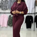 ست شومیز و اورال شرمین (پک 3 عددی)