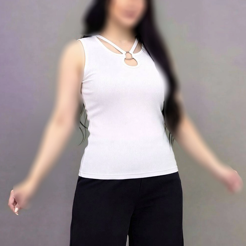 تاپ کتی یقه حلقه (پک 6 عددی)