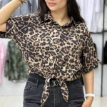 شومیز پایین گره ای دیبا (پک 5 عددی)