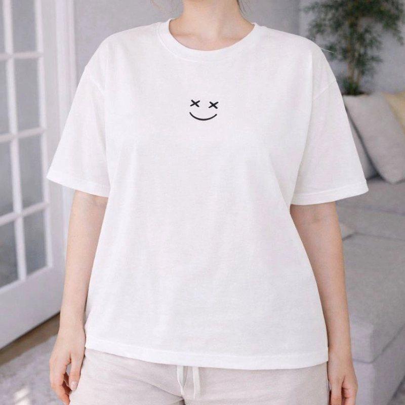 تیشرت باکسی چاپ میکس (پک 4 عددی)