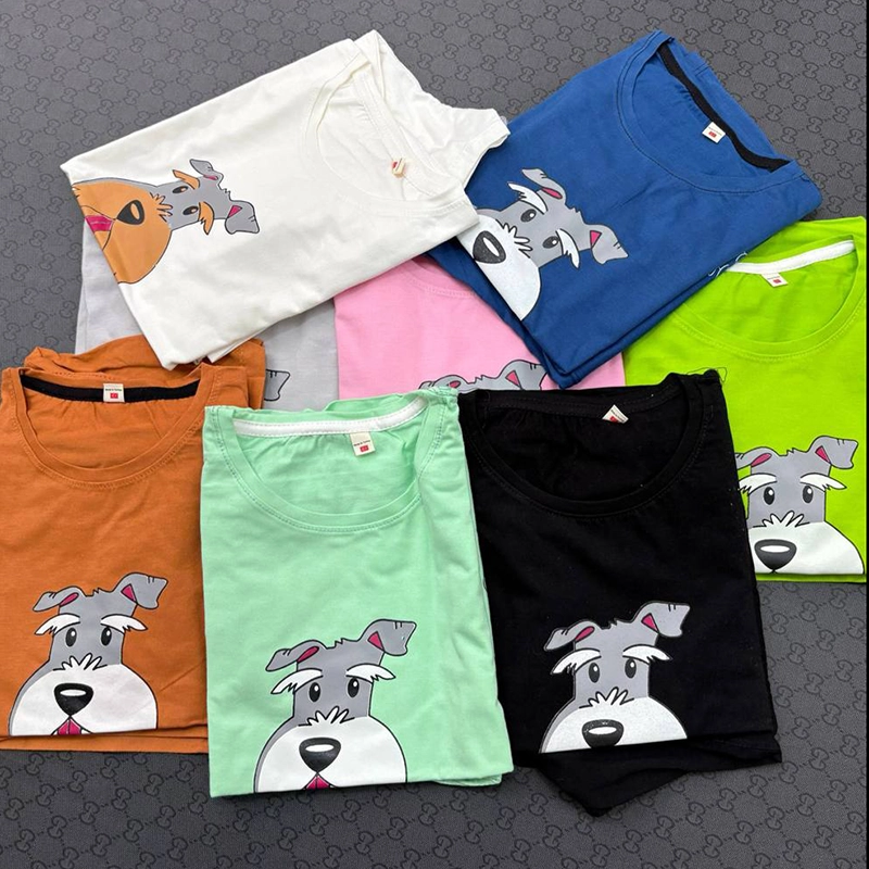 ست کراپ و شورتک هاپو (پک 4 عددی)