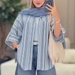 شومیز مانتویی تندیس (پک 4 عددی)