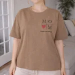 تیشرت باکسی چاپ میکس (پک 4 عددی)