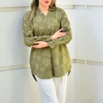 شومیز مانتویی برجسته (پک 5 عددی)