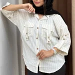 مانتو دیپلمات جیب صلیبی (پک 5 عددی)