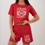 ست کراپ شورتکLoewe (پک 3 عددی)
