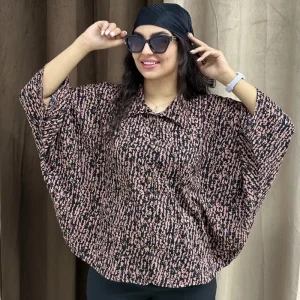 شومیز خفاشی پوست ماری (پک 3 عددی)