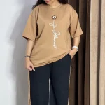 ست تیشرت و شلوار تک گل (پک 2 عددی)