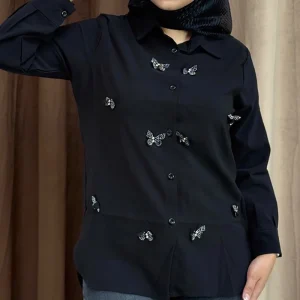 مانتو مجلسی پروانه (پک 2 عددی)