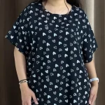 تیشرت بیگ سایز پریا (پک 4 عددی)