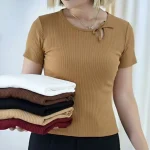 تیشرت بند پاپیون (پک 6 عددی)