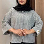 شومیز باکسی آستین موسچینو (پک 3 عددی)
