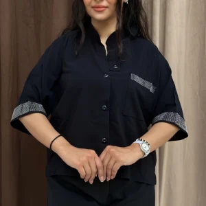 شومیز باکسی کیمینو‌ زهرا (پک 2 عددی)