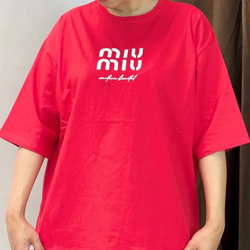 تیشرت باکسی miu miu (پک 6 عددی)