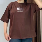 تیشرت باکسی miu miu (پک 6 عددی)