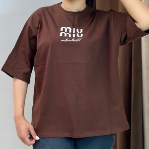 تیشرت باکسی miu miu (پک 6 عددی)