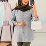 شومیز راه راه آوین