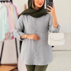شومیز راه راه آوین